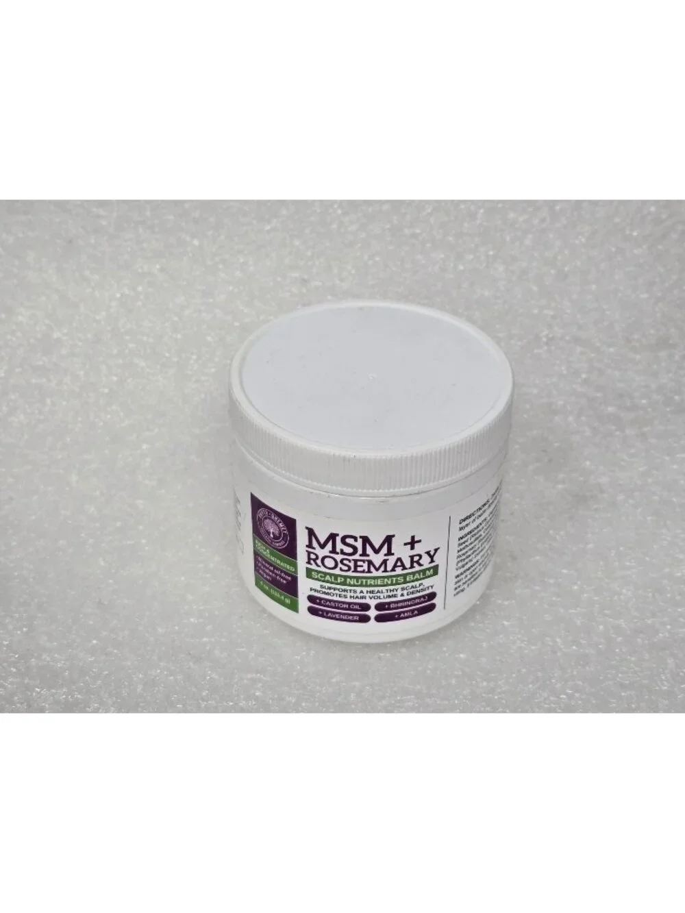 MSM + Rosemary Scalp Nutrients Balm For Healthy Hair Volume & Density